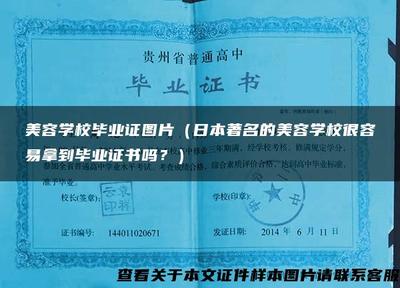 日本著名美容学校毕业证与皮肤科关联 真相与启示